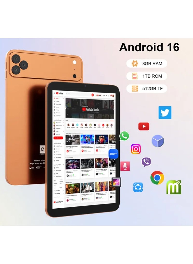 REBENUO 10.1 inch Android WiFi Touch Screen Tablet PC with 5G Keyboard Quad-core CM10017Air With Burbank - Image 4